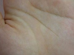 川字纹手相算命图解