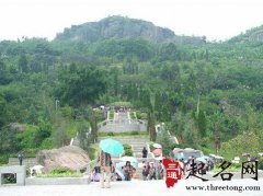 邓小平祖坟墓地风水图解